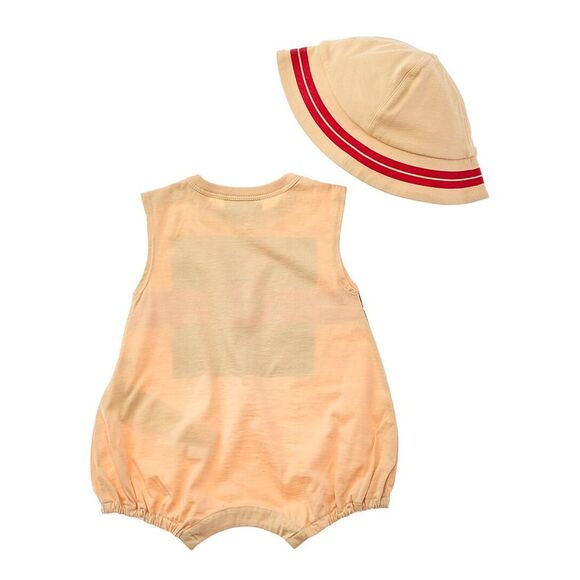 Gucci 2pc Bodysuit & Hat Set - Picture 2 of 3